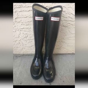 Hunter Regent Tall Boots Size 4/5
